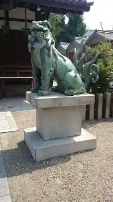 野田恵美須神社の狛犬