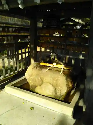 羽咋神社の手水