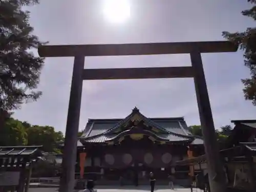 靖國神社の鳥居