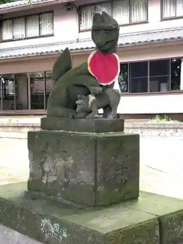 矢切神社の狛犬