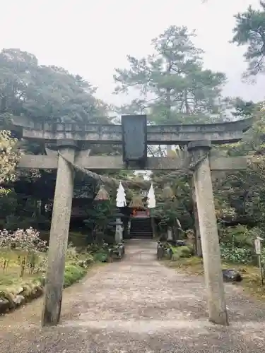 金澤神社の鳥居