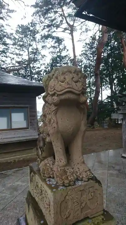 山神社の狛犬