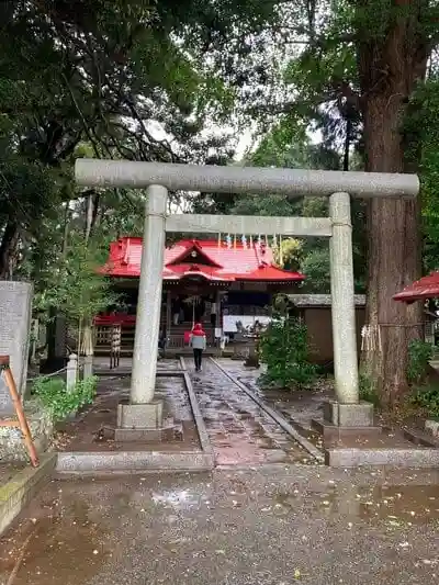 小林鳥見神社の鳥居