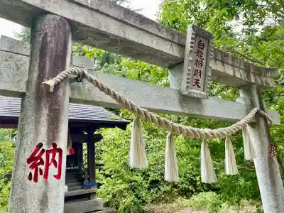 白龍弁財天社(雷電神社末社)(群馬県)