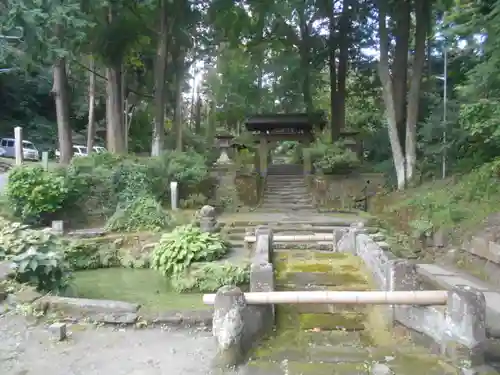 浄智寺の庭園