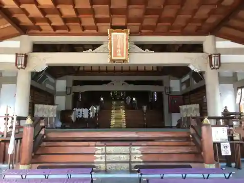 沼名前神社の本殿