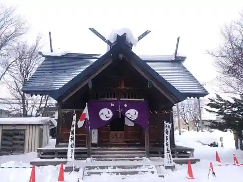 神居神社遥拝所の本殿