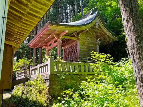 飯縄神社 里宮（皇足穂命神社）の本殿