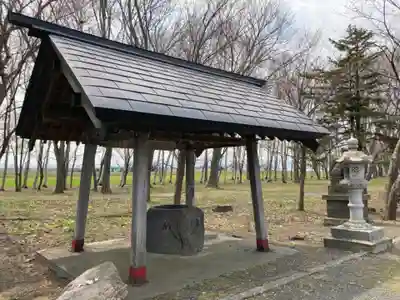 西当別神社の手水舎