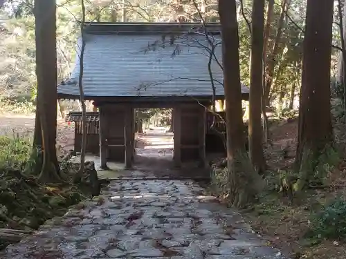 百済寺の山門