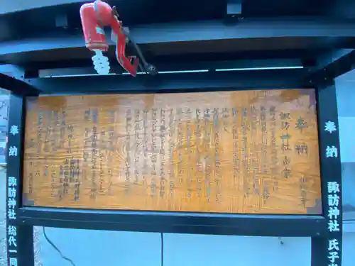 諏訪神社の歴史