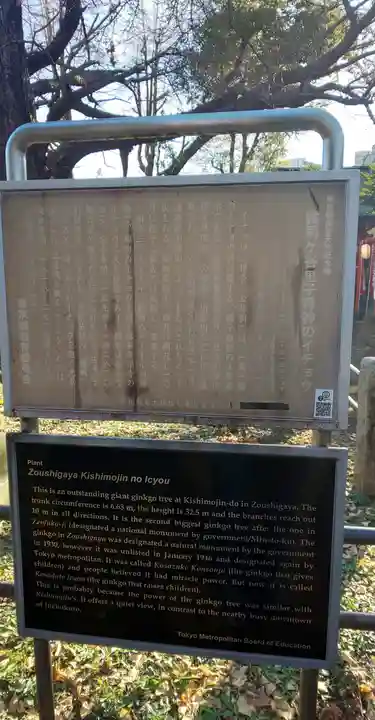 鬼子母神堂 (法明寺)の歴史