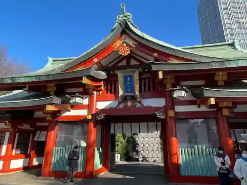 日枝神社の山門