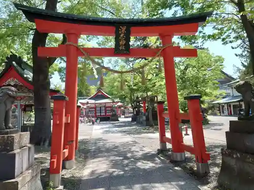 深志神社の鳥居