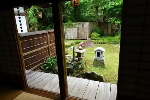 吉水神社の庭園