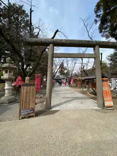 眞田神社の鳥居