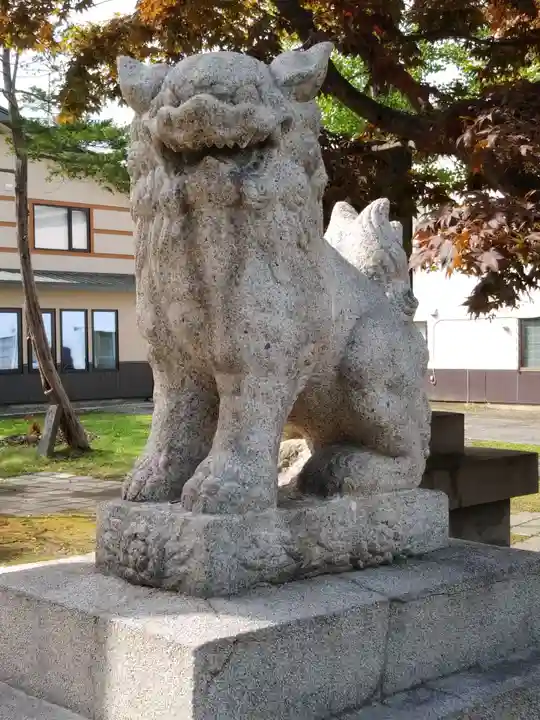空知神社の狛犬