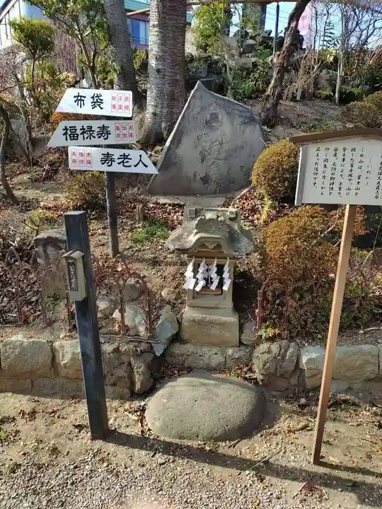 鎮守氷川神社の末社・摂社
