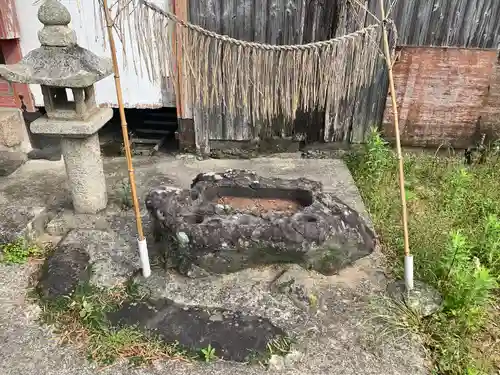 厳島神社の手水舎