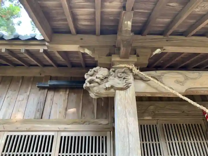 蓑毛神社の芸術