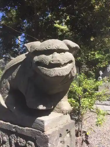 菊田神社の狛犬