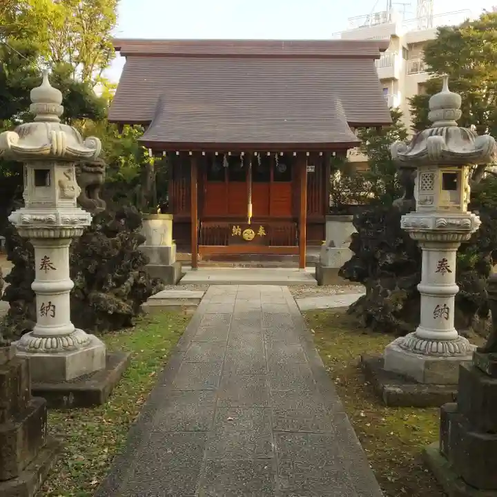 日枝神社の本殿・本堂
