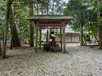 下外城田神社の手水舎