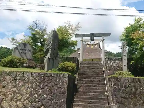 大川神明宮の鳥居