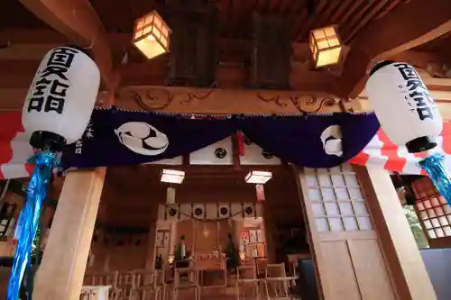 阿久津「田村神社」（郡山市阿久津町）旧社名：伊豆箱根三嶋三社の本殿・本堂