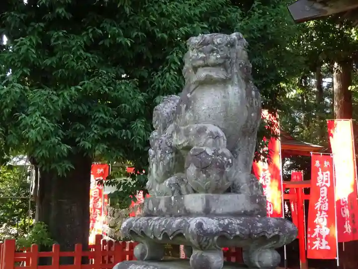 鏡石鹿嶋神社 *安産・開運・勝利の神さま*の狛犬