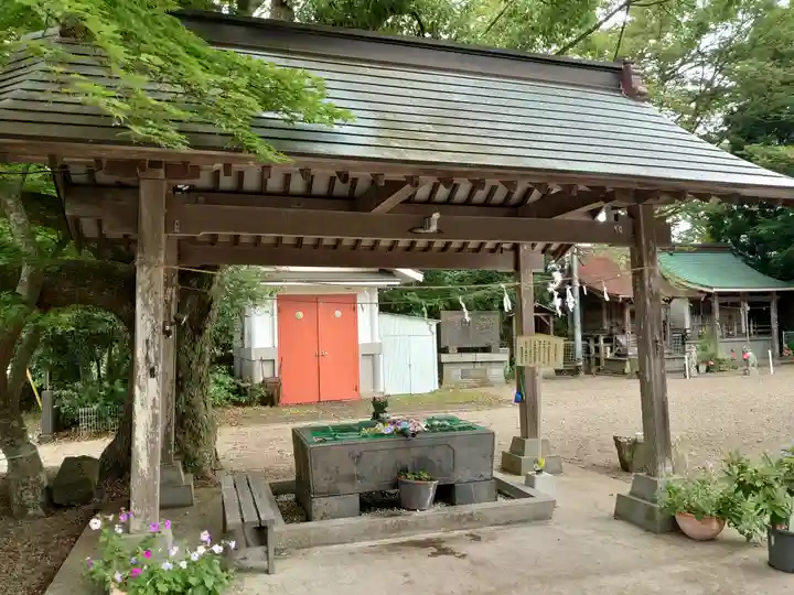 鹿島御児神社の手水舎