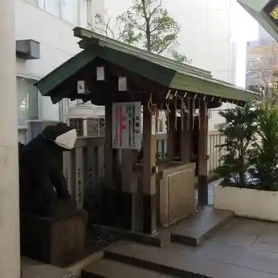 築土神社の手水舎
