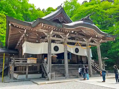 戸隠神社中社の本殿