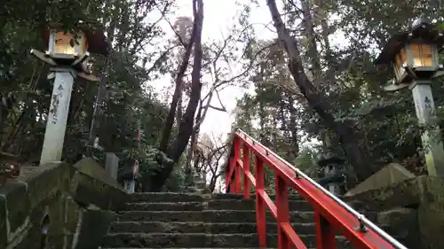 道野辺八幡宮の周辺