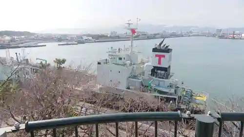 阿字神社の周辺