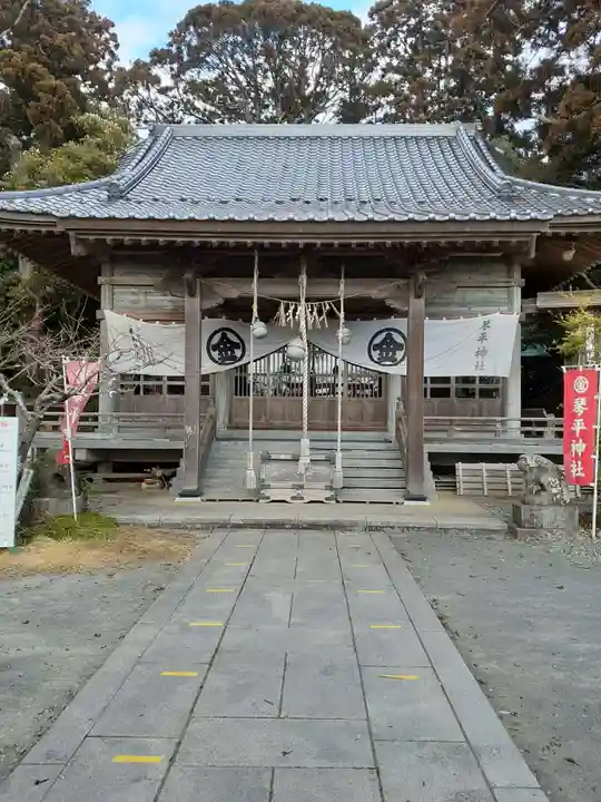 琴平神社の本殿・本堂