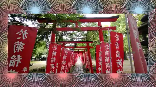 於菊稲荷神社(群馬県)