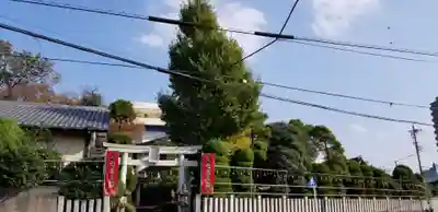 青砥神社の鳥居