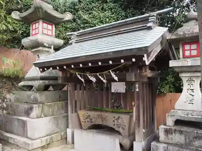 椎尾八幡宮の手水舎