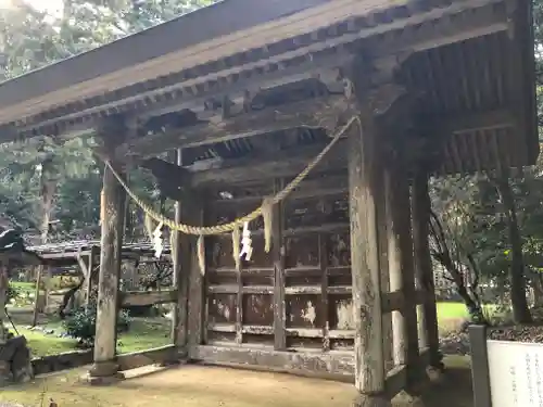 粟鹿神社の本殿