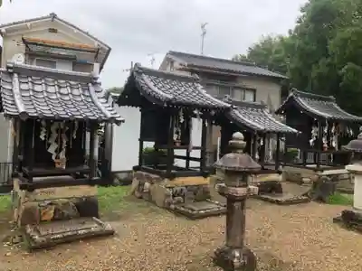 許波多神社（小幡東中鎮座）の末社・摂社