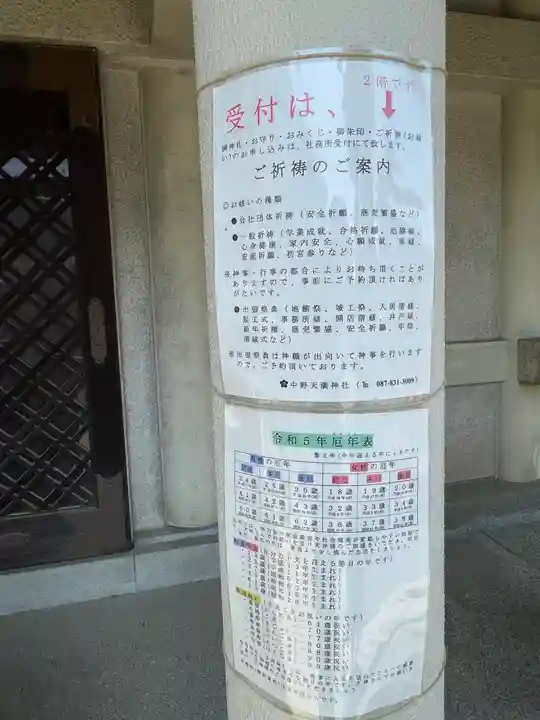 中野天満神社(香川県)