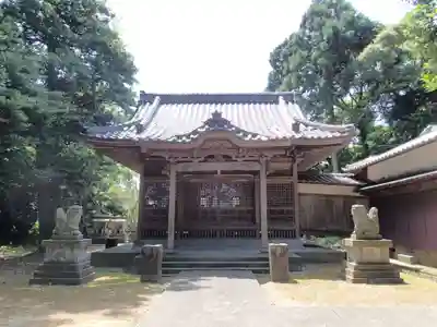鵜森神社の本殿・本堂