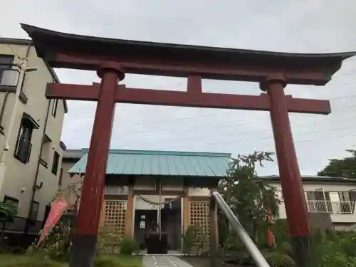 大北稲荷神社の鳥居