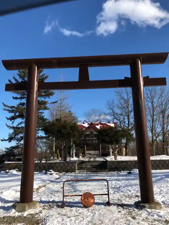 豊似神社の鳥居