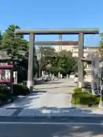 滋賀県護国神社の鳥居