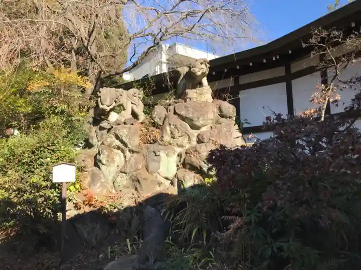 玉川神社の狛犬