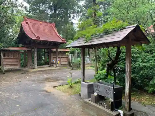 宝光寺の手水舎