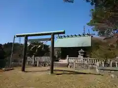 御鍬神社の鳥居