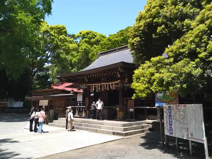 平塚八幡宮の本殿・本堂